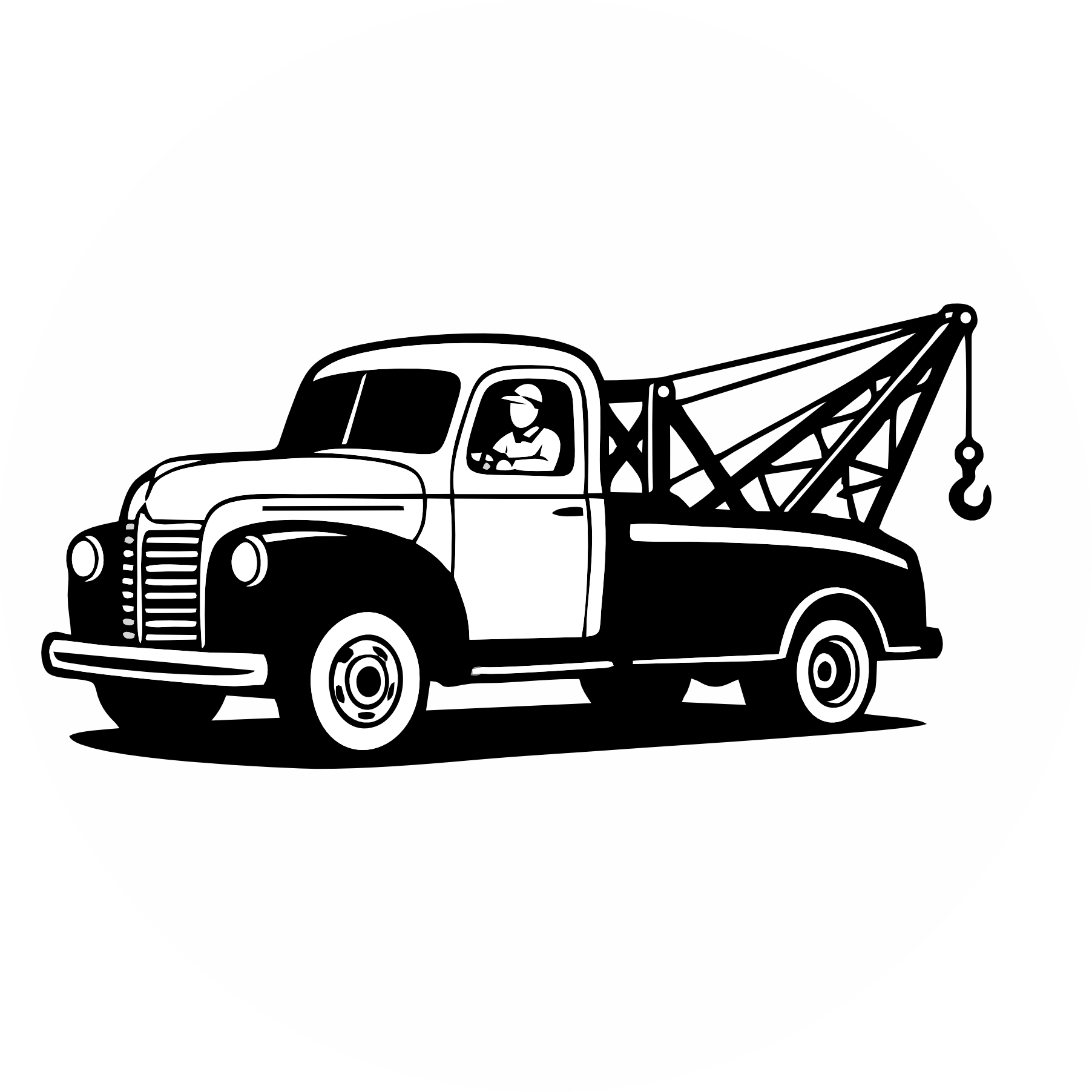 A-block towing seattle logo