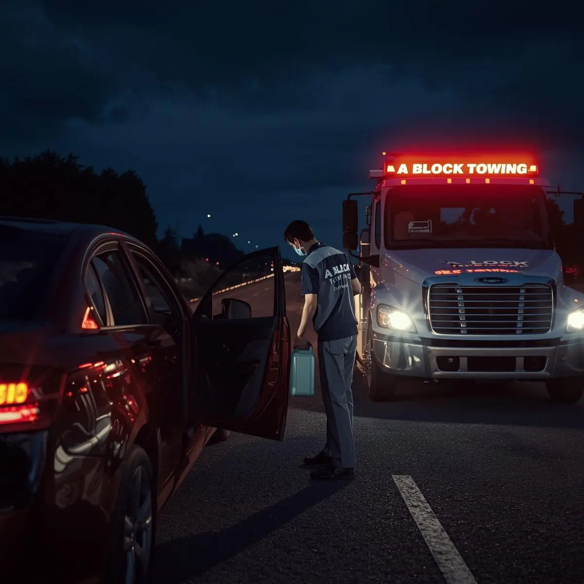 Emily Wilson (Fuel Delivery on SR-18 at night)-ablocktowing.com